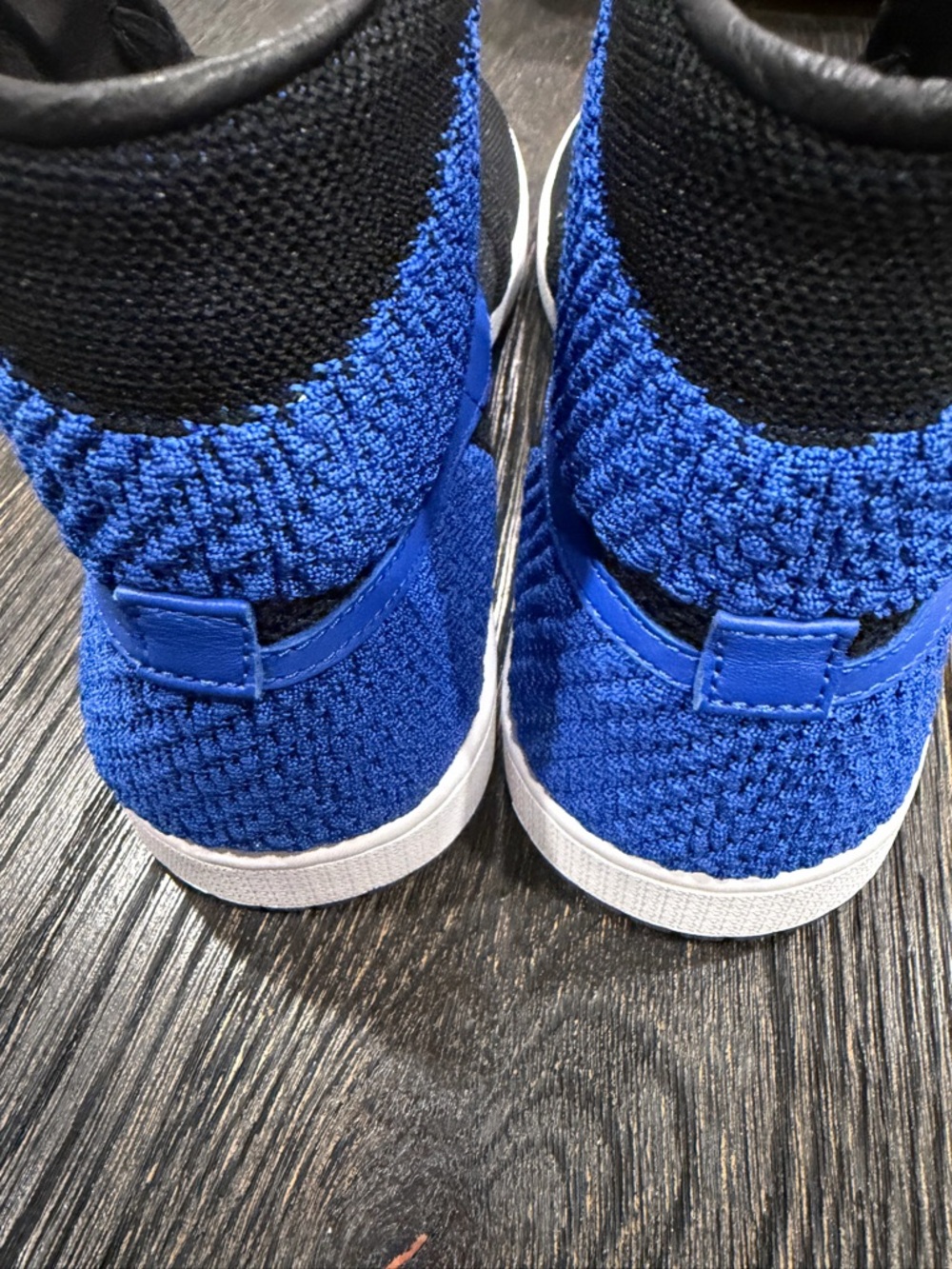 Air Jordan 1 Retro High OG Flyknit “Royal” - Men’s Size 10 - Picture 8 of 11